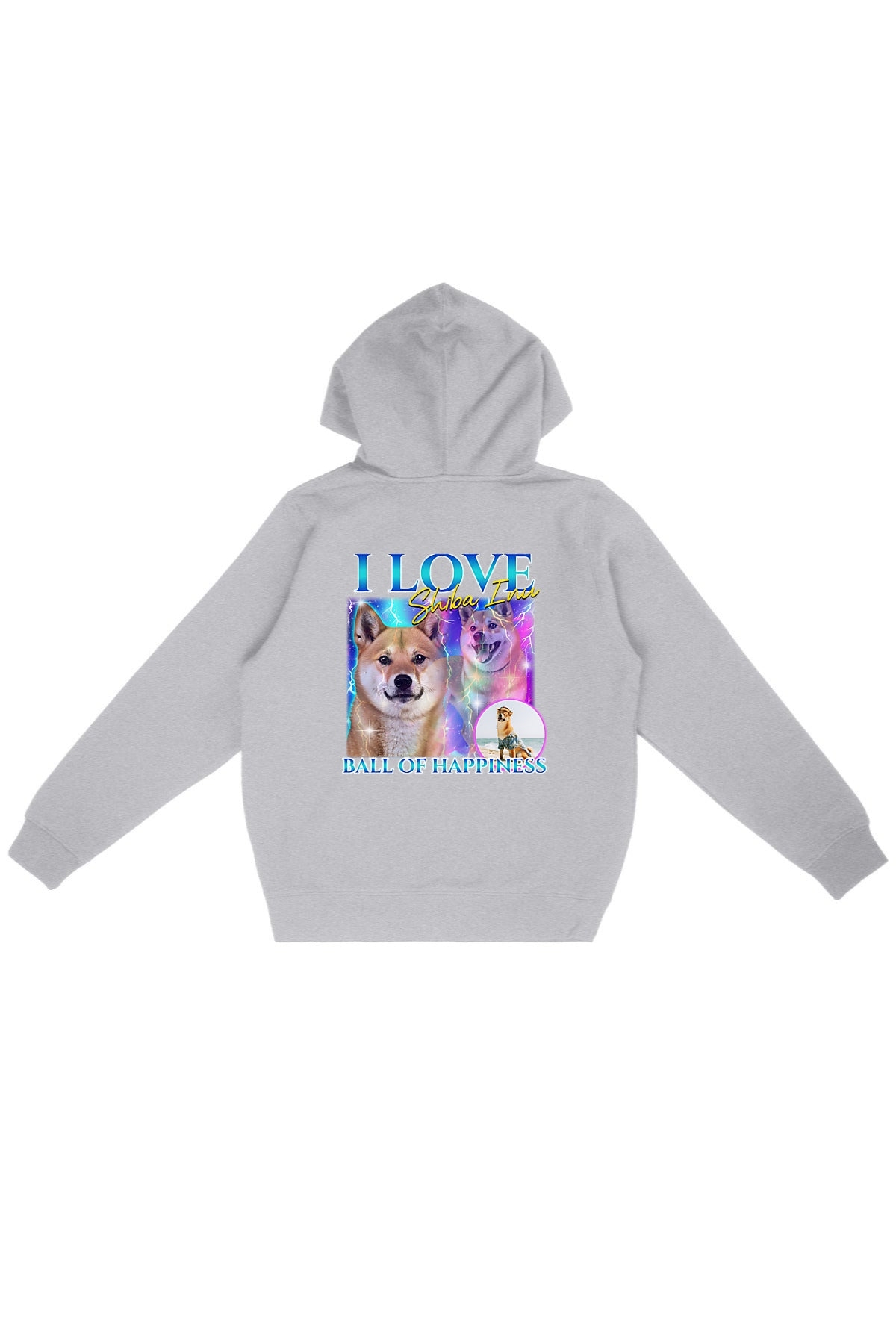 Oat Milk Club Hoodie Ball Of Happiness Heather Grey